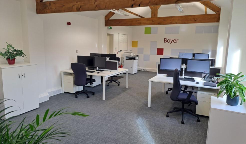 Boyer’s Loughborough office undergoes a sustainable refurbishment Boyer’s Loughborough office undergoes a sustainable refurbishment