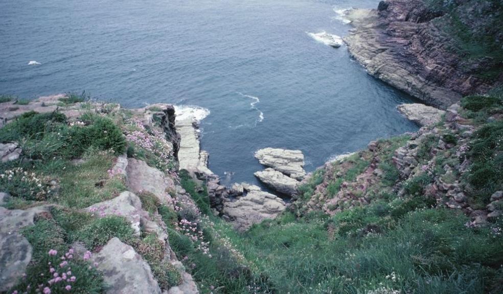 Cliff in France