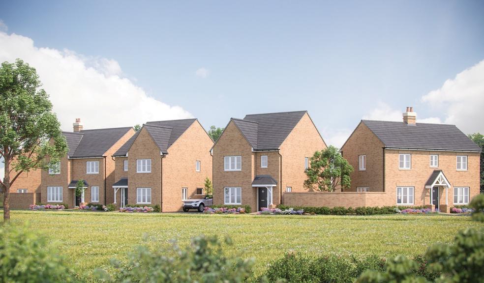A computer-generated image of a street scene at Bovis Homes’ Cromwell Abbey location in Ramsey, where a number of properties are available under a new shared ownership scheme.