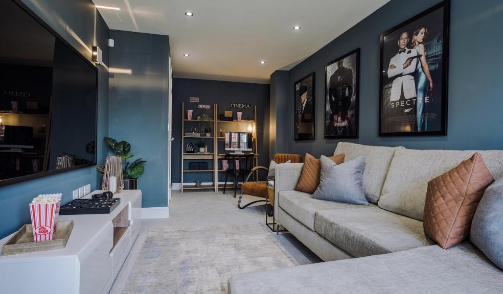 A cinema room is just one of the options for the flexible spaces in new Elan homes at Holcombe Gardens, Ramsbottom