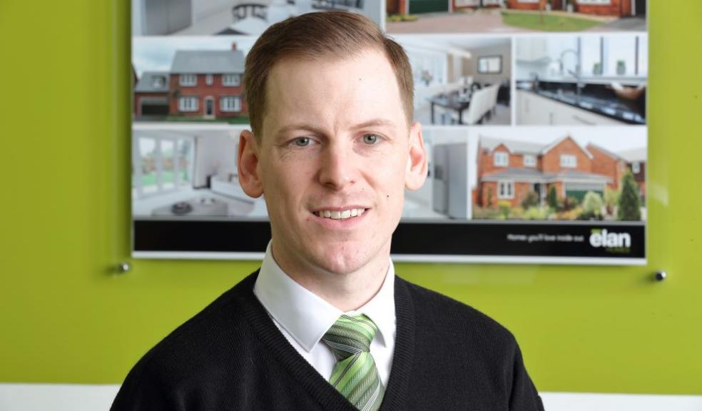 Elan Homes site manager Adam Labno