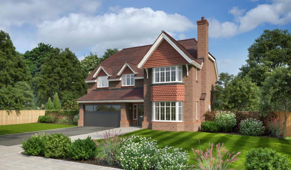 The Truro - an example of the luxurious homes at Beaufort Gardens Lisvane