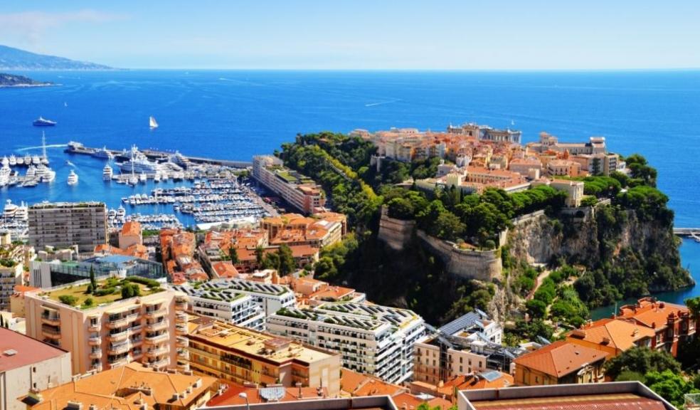 View of the Harbour and Princes Palace of Monaco