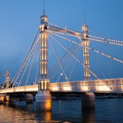 Albert Bridge Chelsea London