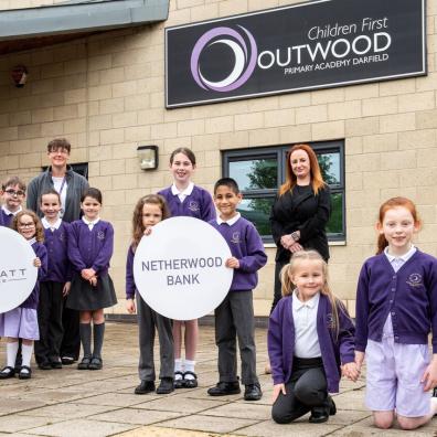Pupils from Outwood Primary Academy have named Barratt Yorkshire West's new Darfield development