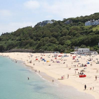 Newquay beach