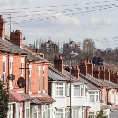 Row of terraced house