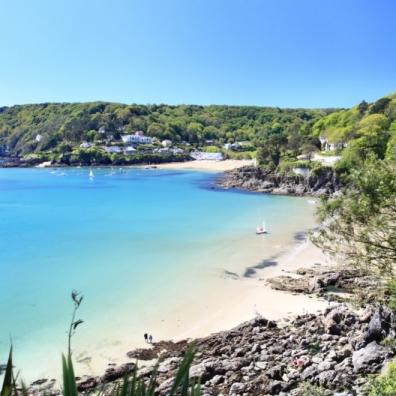 Salcombe Beach Devon England