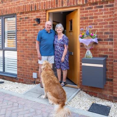 Jeremy and Jane Sanders at Alderbrook in Petersfield